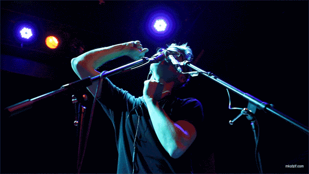 Son Lux performs at Bowery Ballroom in New York, New York on Feb. 7, 2014. 