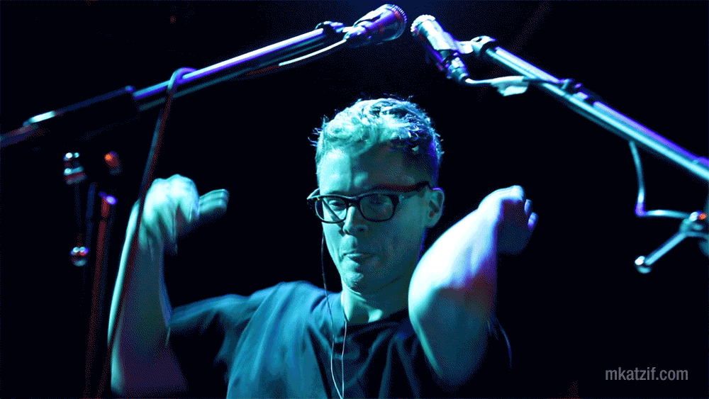 Son Lux performs at Bowery Ballroom in New York, New York on Feb. 7, 2014. 